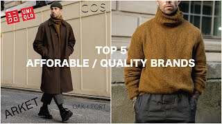 Top 5 Affordable/Quality Brands | Menswear Essentials 20 3gBYzl