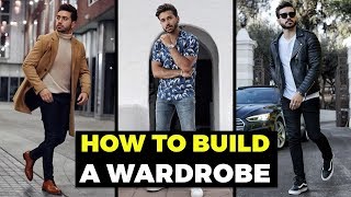 BUILDING A MEN'S WARDROBE For Beginners | The BASICS | Men's Fashion 17 wmvFmL
