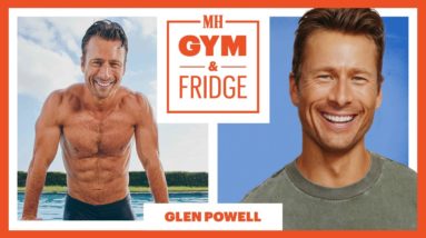 Glen Powell Shows Off His Gym & Fridge | Gym & Fridge | Men's Health