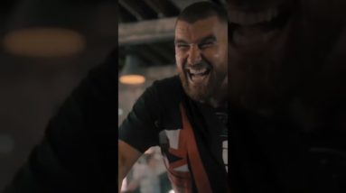 Wonder if he’s good with a guitar, too. #traviskelce #traviskelce87 #traviskelceedit #taylorswift