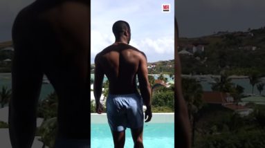 Just some Michael B Jordan workout shots #menshealth