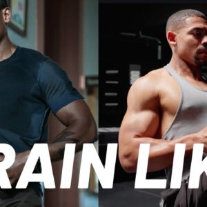 Rebel Ridge's Aaron Pierre Shows His Upper Body Workout To Get JACKED | Train Like | Men's Health