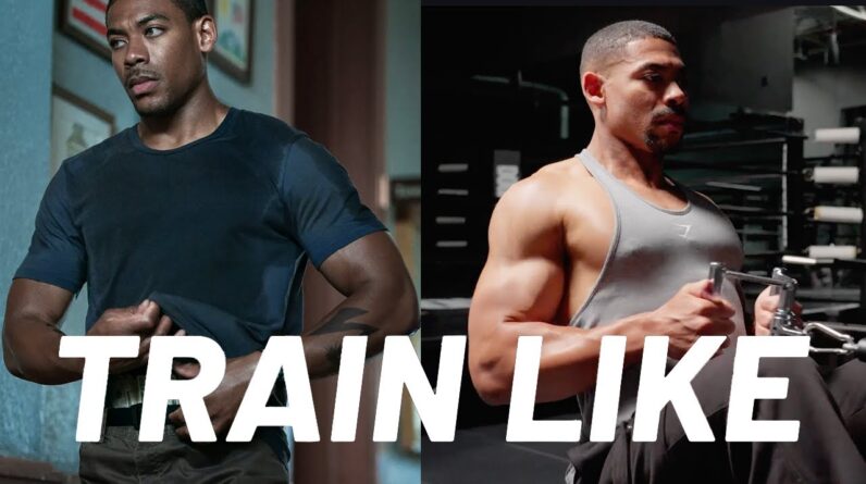 Rebel Ridge's Aaron Pierre Shows His Upper Body Workout To Get JACKED | Train Like | Men's Health