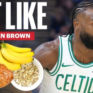 Everything Boston Celtics Star Jaylen Brown Eats In A Day  | Eat Like | Men's Health